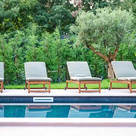 Scvola Elementare Istria - Heated Pool, Private Cinema & Ev Connector Villa *